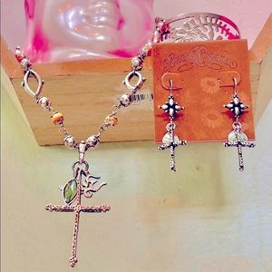 Lucky Brand SET (Necklace and Earring)